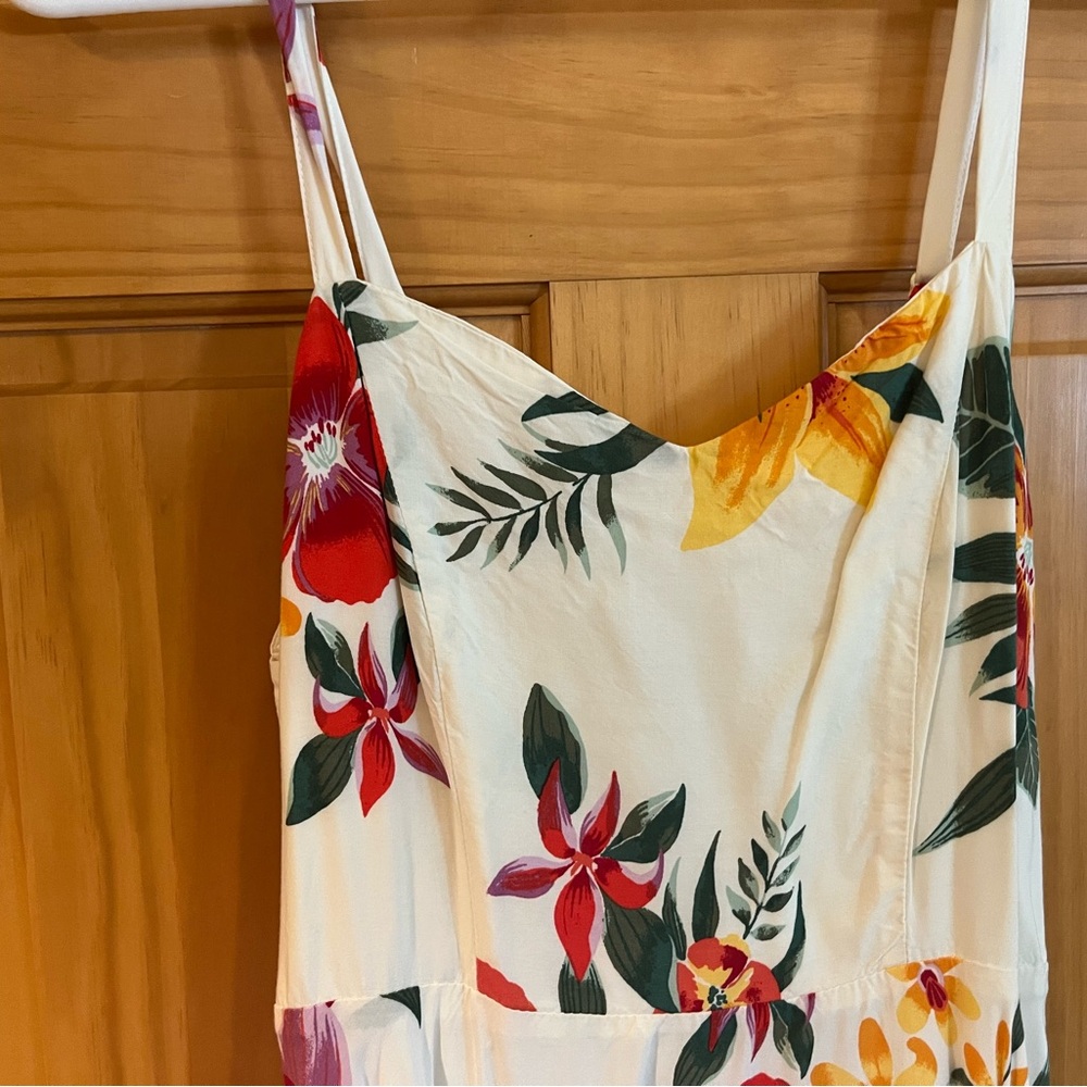 Floral Spaghetti Strap Dress